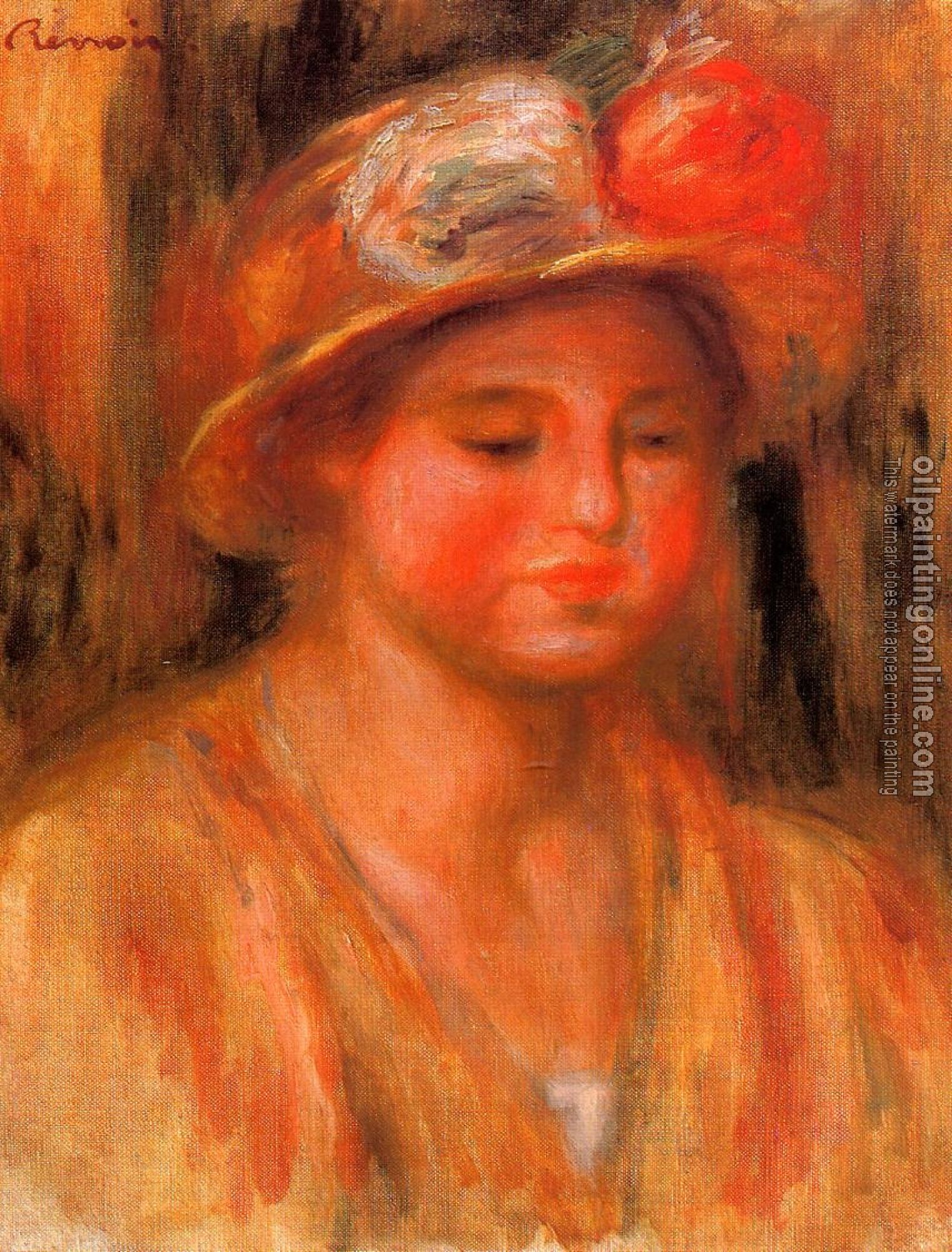 Renoir, Pierre Auguste - Portrait of a Woman